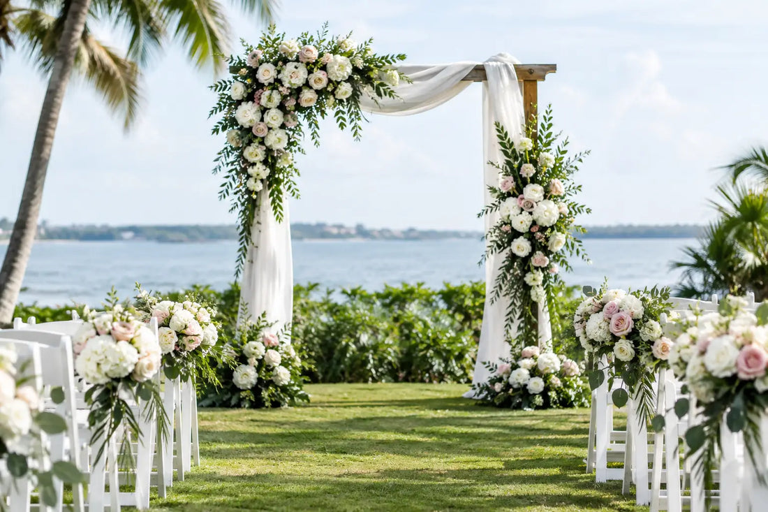 A Florida Garden Wedding Floral Example