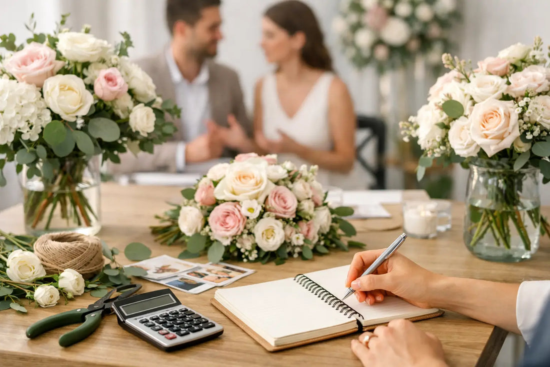 How to Plan Wedding Florals Without Overspending