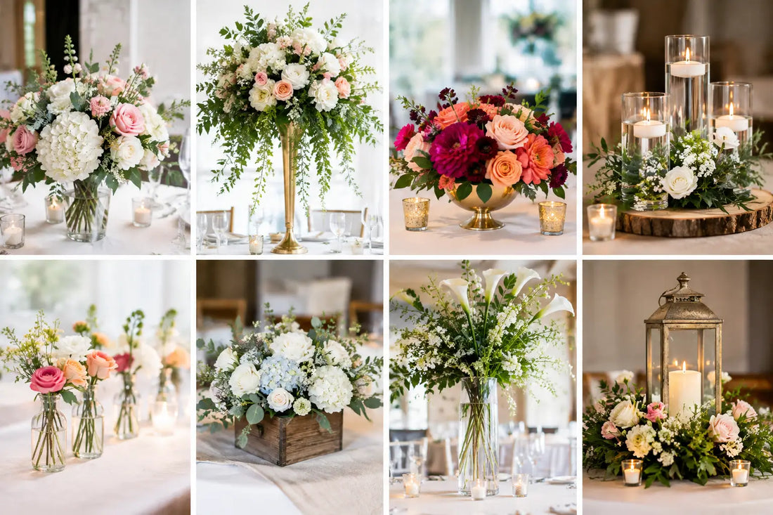 8 Wedding Centerpiece Styles for Any Reception