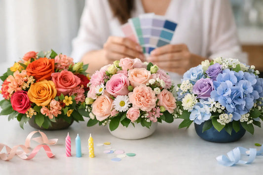 How to Choose Birthday Bouquet Colors That Feel Right