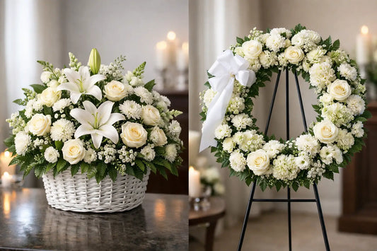 Funeral Basket vs Wreath: Which Is Right?