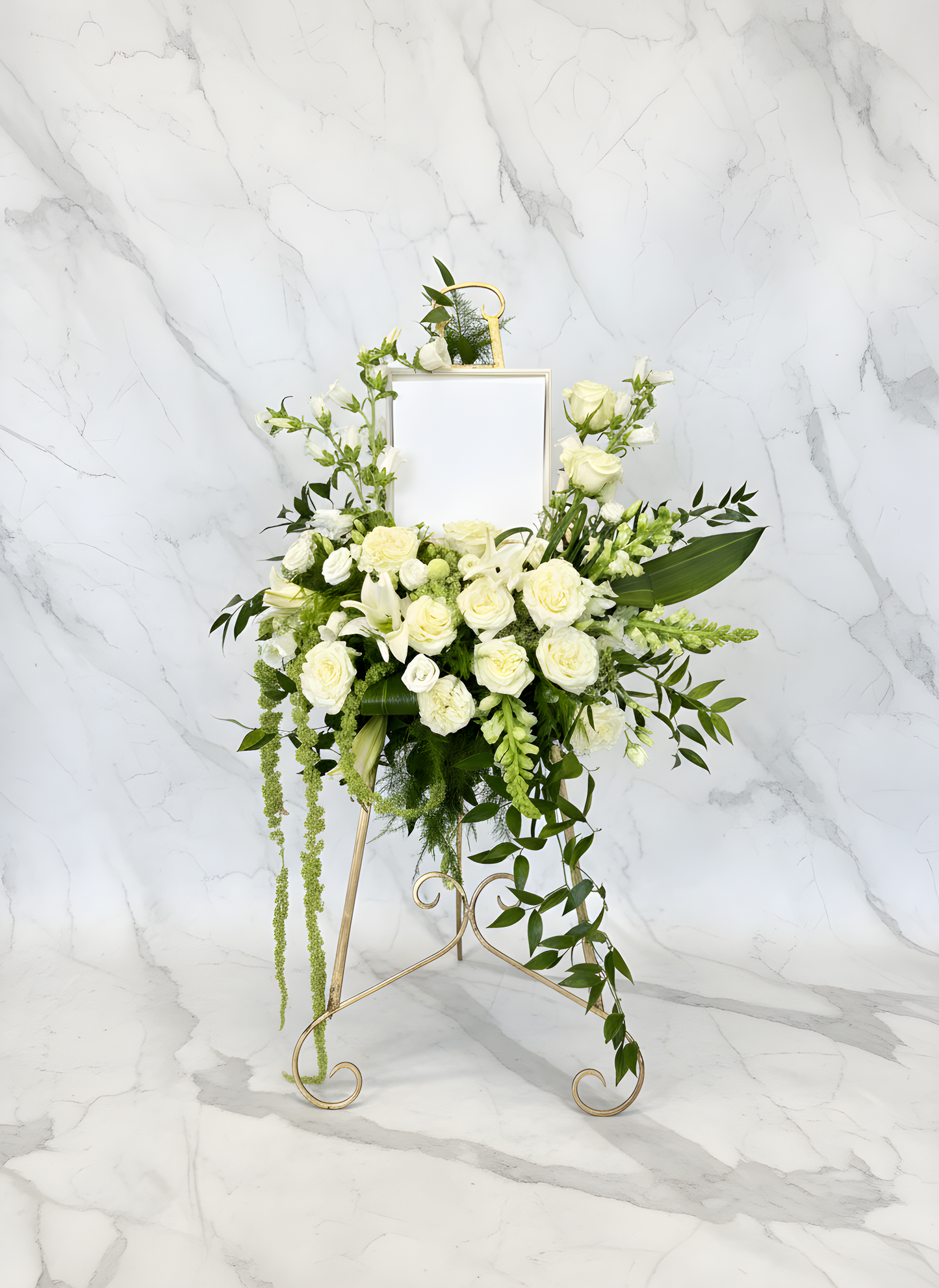 Framed Tribute Standing Spray