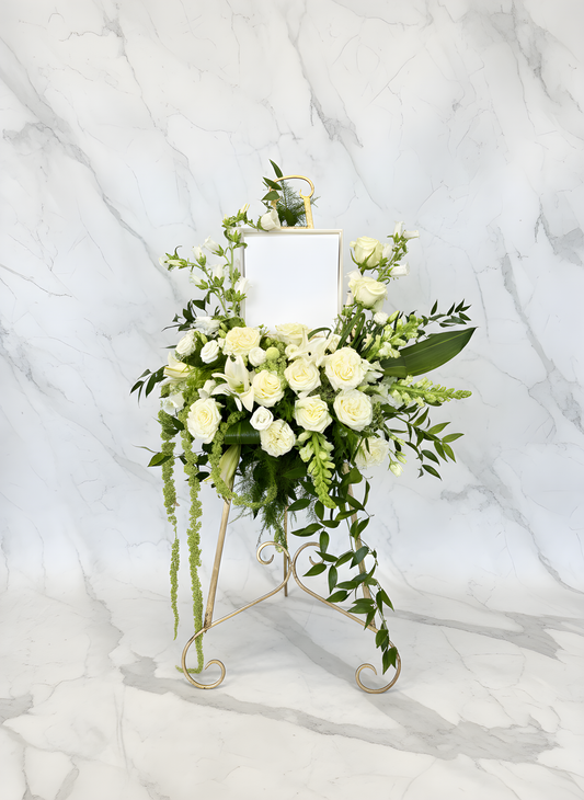 Framed Tribute Standing Spray