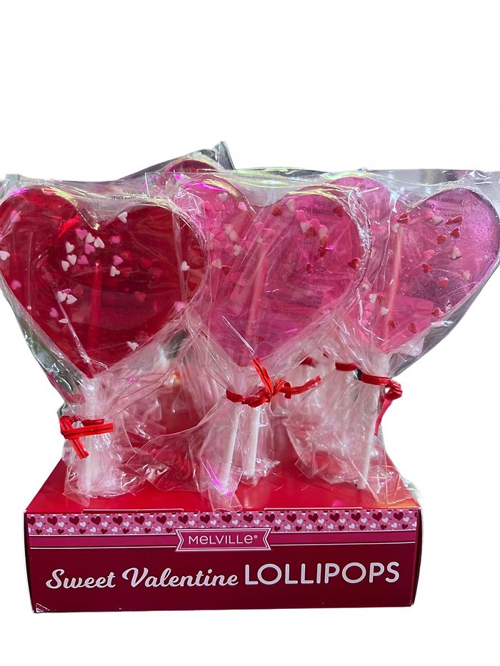 Heart Lollipops