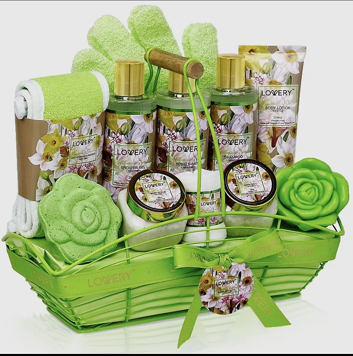 Magnolia & Jasmine Spa Basket